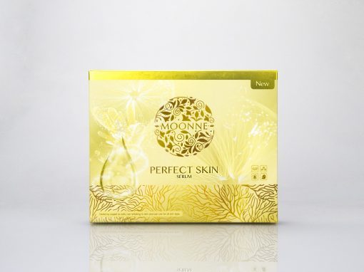กล่องเซรั่ม moonne perfect skin serum