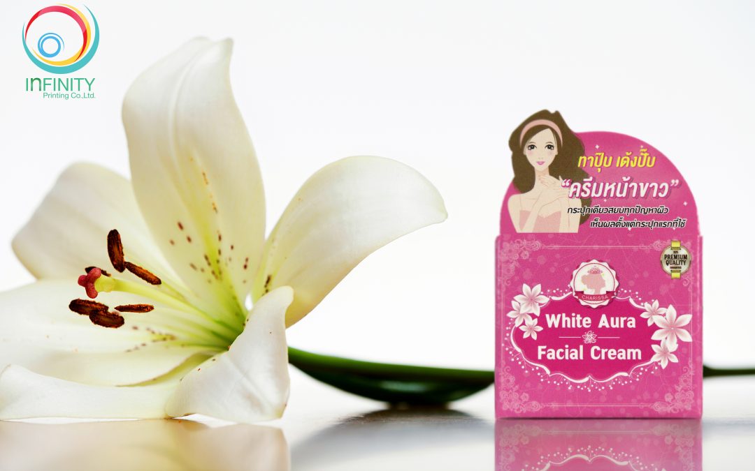 กล่องครีม(cream)WHITE AURA FACIAL CREAM