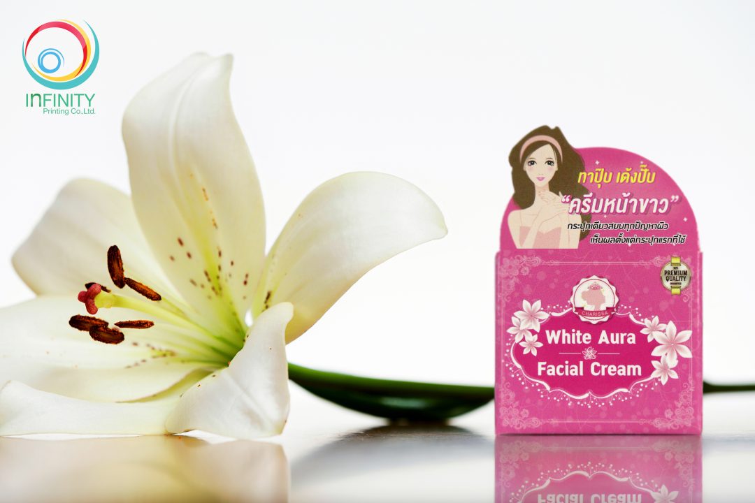 กล่องครีม(cream)WHITE AURA FACIAL CREAM