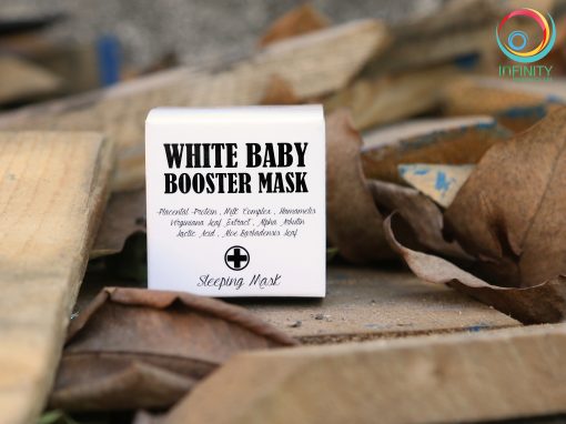 กล่องครีม(cream)WHITE BABY BOOSTER MARK