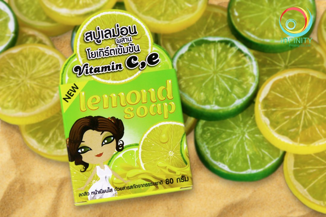 กล่องสบู่(soap)LEMON SOAP