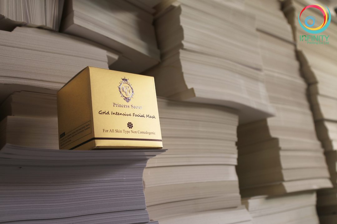 กล่องครีม(cream)Princess Secret Gold Intensive Facial Mask