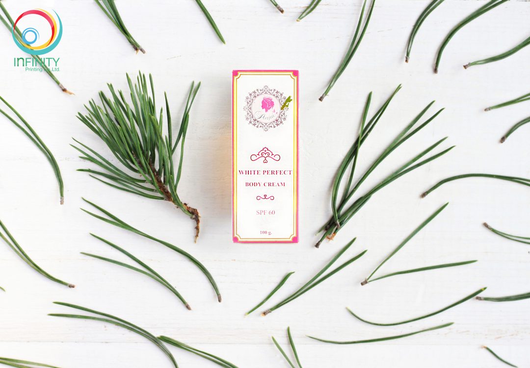 กล่องครีม(cream)Porjai White Perfect body cream