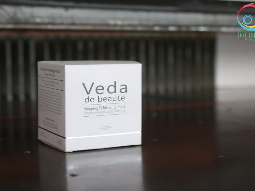 กล่องครีม(cream)Veda de beaute sleeping whitening mask