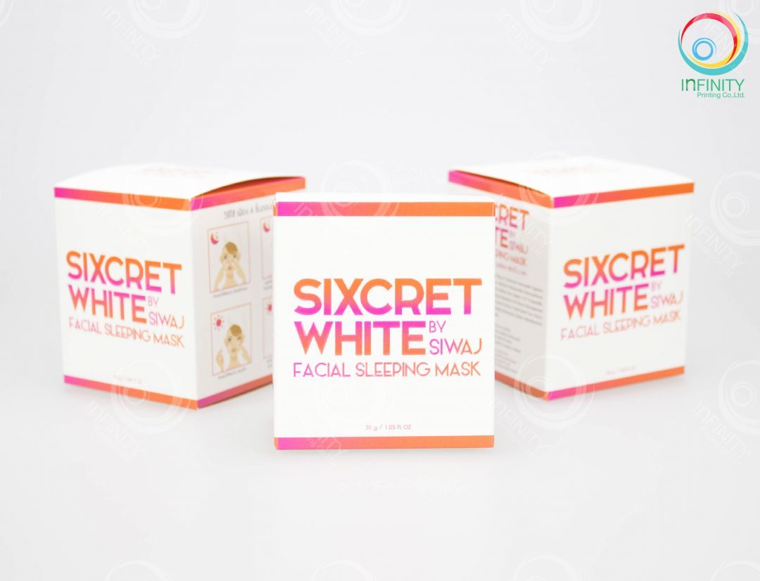 กล่องครีม(cream)SIXCRET WHITE BY SIWAJ