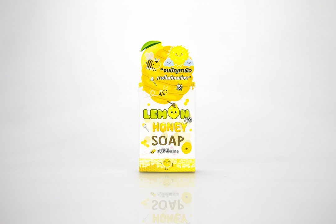 กล่องสบู่(soap)LEMON HONEY SOAP