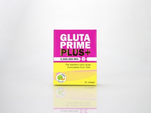 กล่องอาหารเสริม GLUTA PRIME PLUS+
