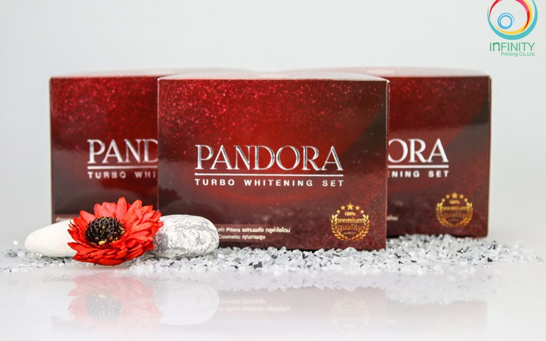 กล่องครีม(cream)PANDORA TURBO WHITENING SET