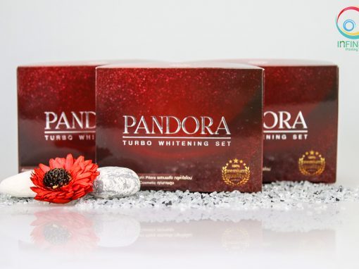 กล่องครีม(cream)PANDORA TURBO WHITENING SET