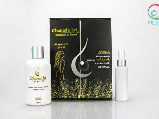 กล่องเซรั่ม(serum)Shanada Set Shampoo&Serum