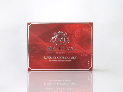กล่องเซ็ทครีม(setcream)Meedeva luxury crystal set