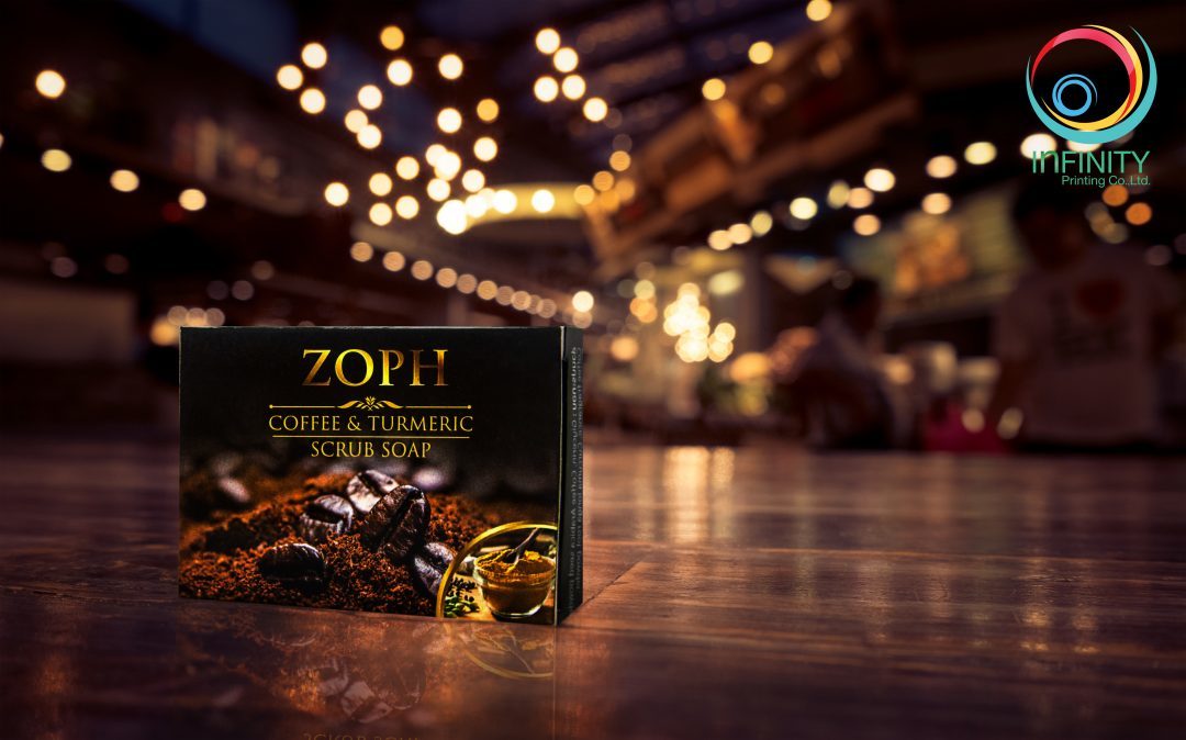 กล่องสบู่(soap)ZOPH COFFEE & TURMERIC