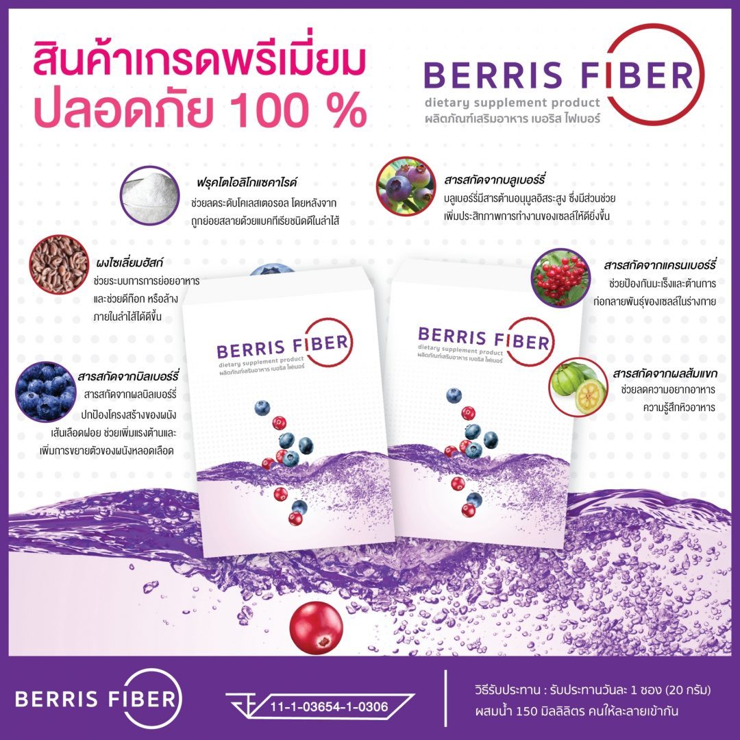 ป้าย Ads แบนเนอร์ Berris Fiber