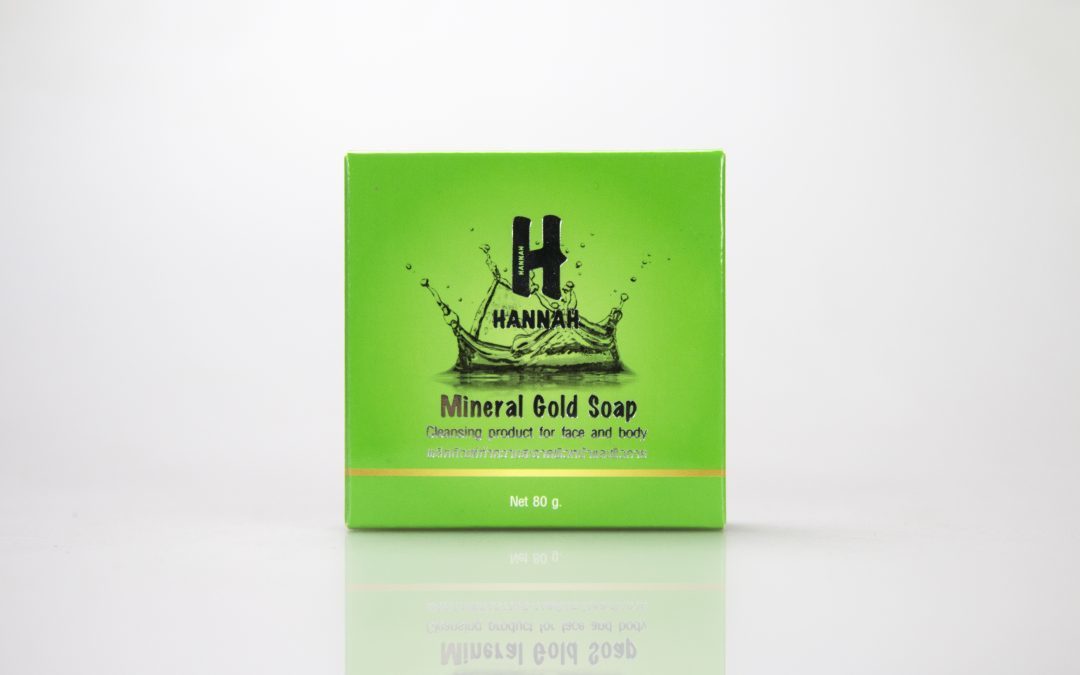 กล่องสบู่(soap)HANNAH Mineral Gold Soap