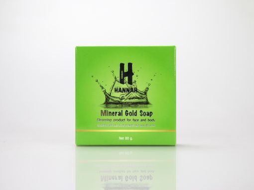 กล่องสบู่(soap)HANNAH Mineral Gold Soap