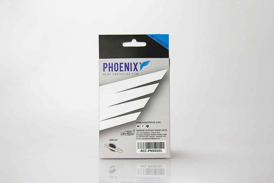 กล่องบรรจุภัณฑ์ (package)PHOENIX paint protection film