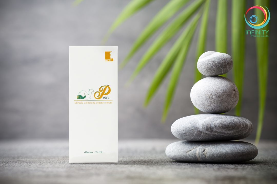 กล่องเซรั่ม(serum)Petra Miracle Whitening Organic Serum