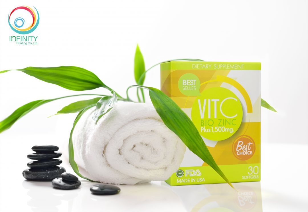 กล่องอาหารเสริม(supplement)VIT C BIO ZINC