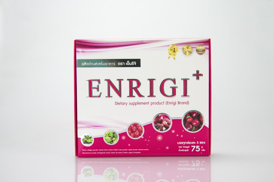 กล่องอาหารเสริม( supplement)ENRIGI+ Dietary Supplement Product
