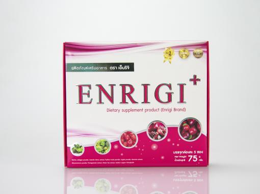 กล่องอาหารเสริม( supplement)ENRIGI+ Dietary Supplement Product