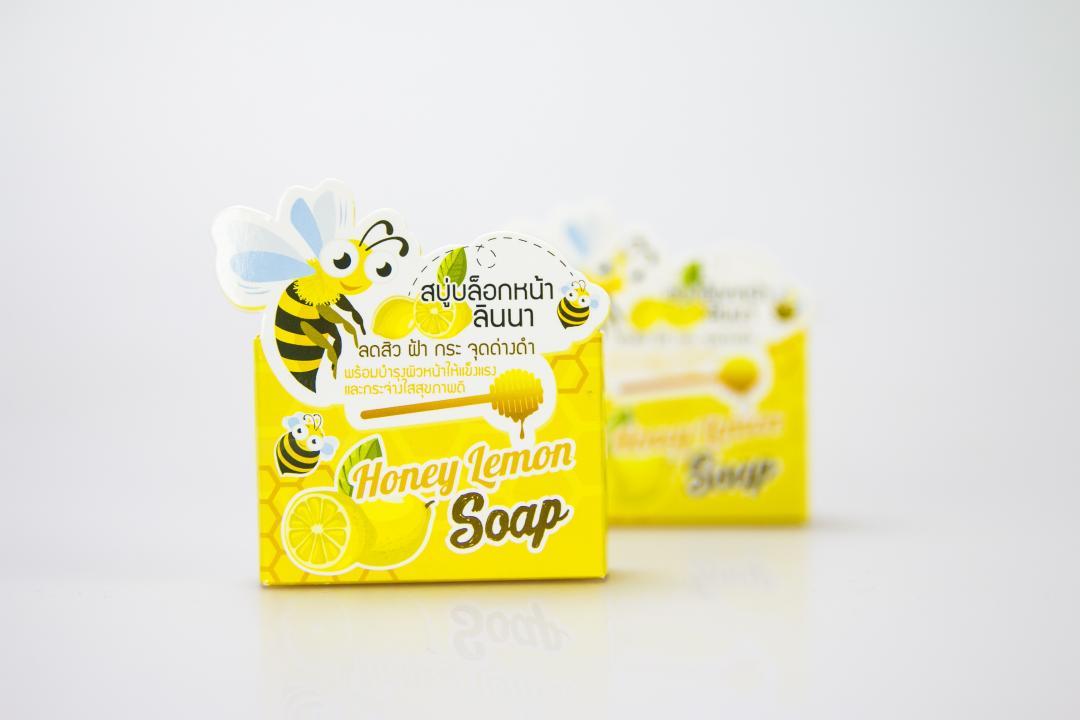 กล่องสบู่(soap)Lemon Honey Soap
