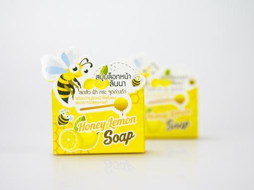 กล่องสบู่(soap)Lemon Honey Soap
