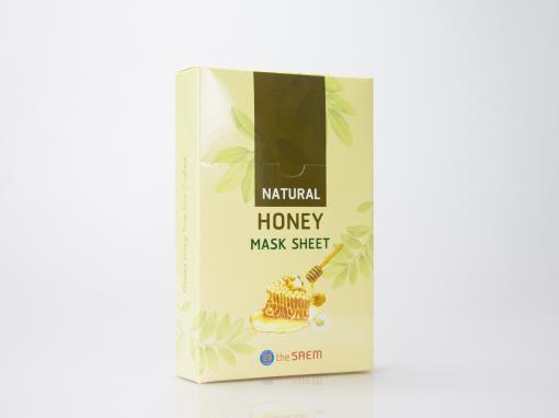 กล่องครีม(cream)THE SAEM Natural Honey Mask Sheet