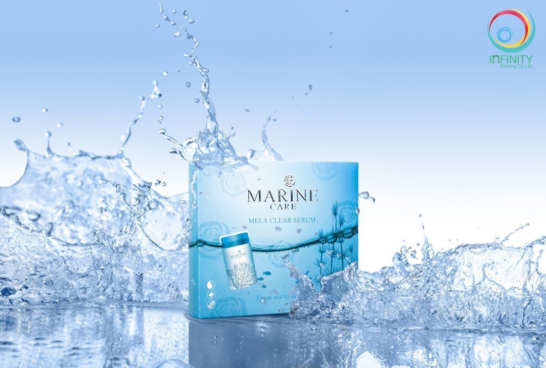 กล่องเซรั่ม(serum)MARINE CARE Mela Clear Serum