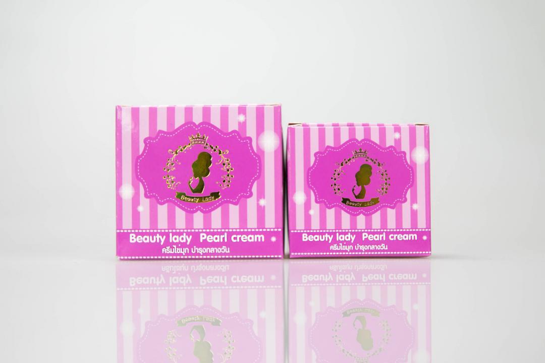 กล่องครีม(cream)Beauty Lady Pearl Cream