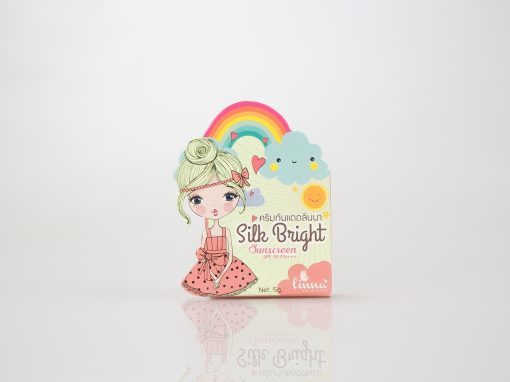 กล่องครีม(cream)linna princess silk bright sunscreen