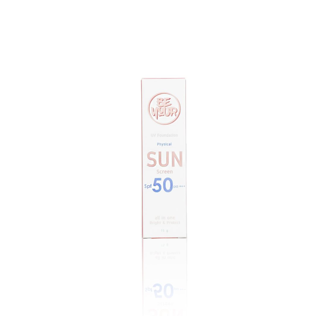 กล่องครีม(cream)BE YOUR physical sunscreen