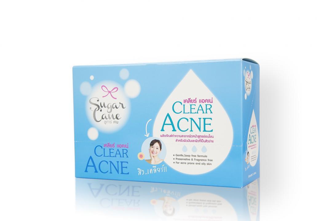 กล่องเครื่องสำอาง( cosmetic)Sugar Cane Clear Acne