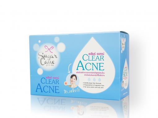 กล่องเครื่องสำอาง( cosmetic)Sugar Cane Clear Acne