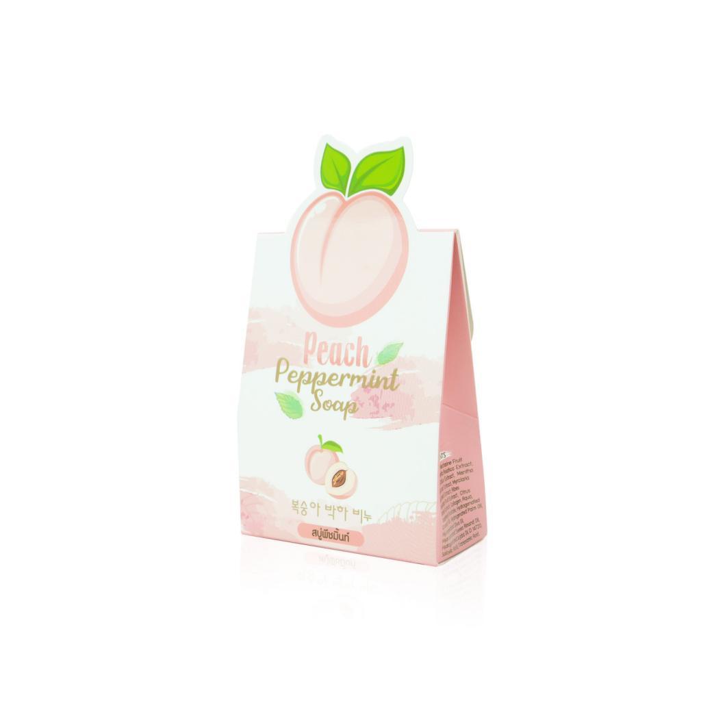 กล่อง Peach Peppermint Soap 3