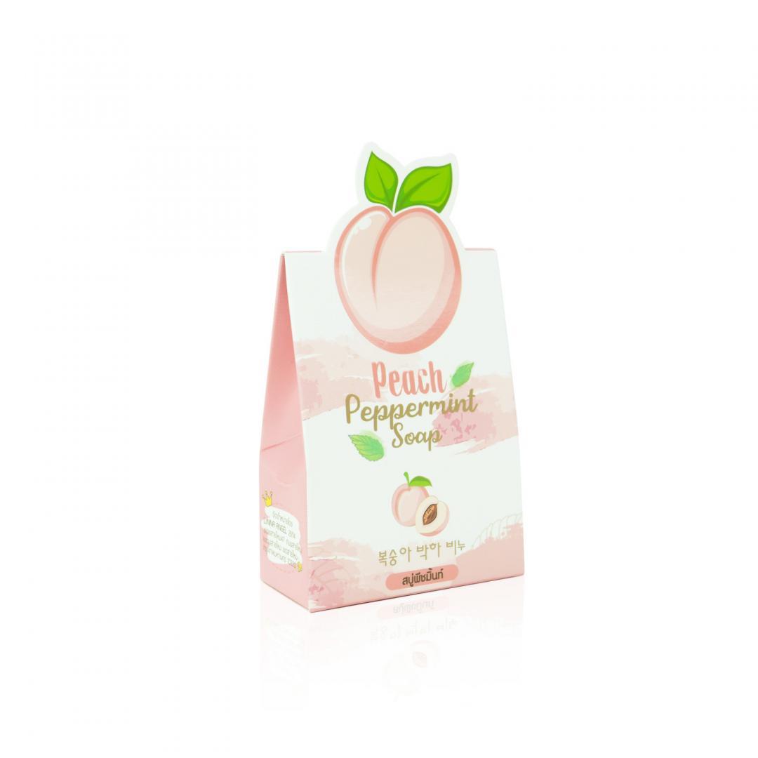 กล่องสบู่(soap)Peach Peppermint Soap
