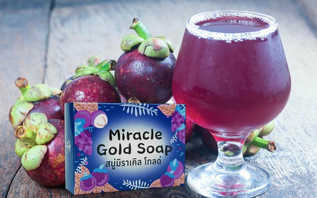 กล่องสบู่(soap)Miracle Gold Soap