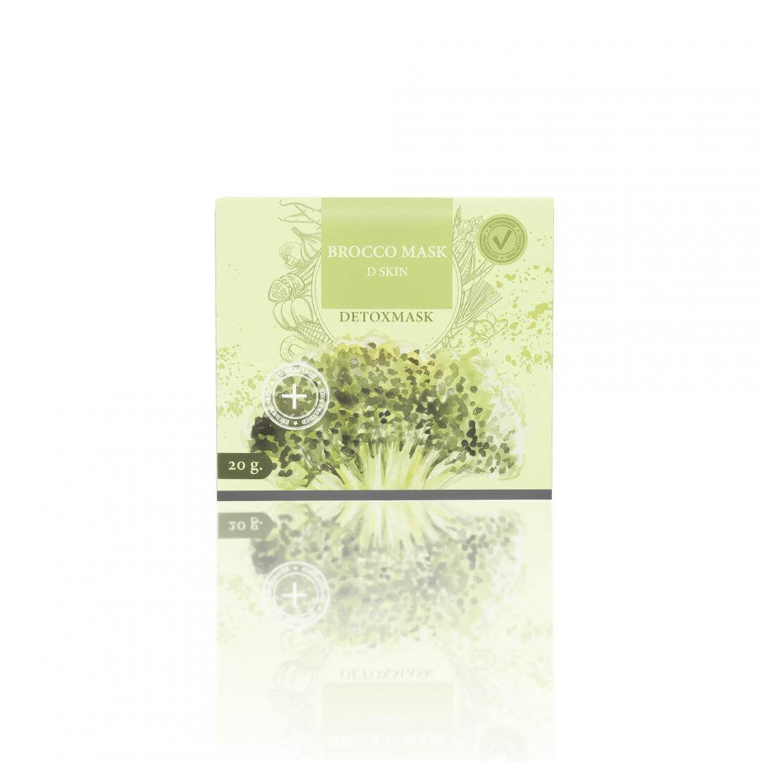 กล่องครีม(cream)BROCCO MASK D SKIN detox mask