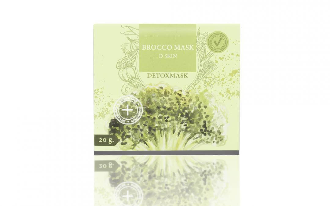 กล่องครีม(cream)BROCCO MASK D SKIN detox mask