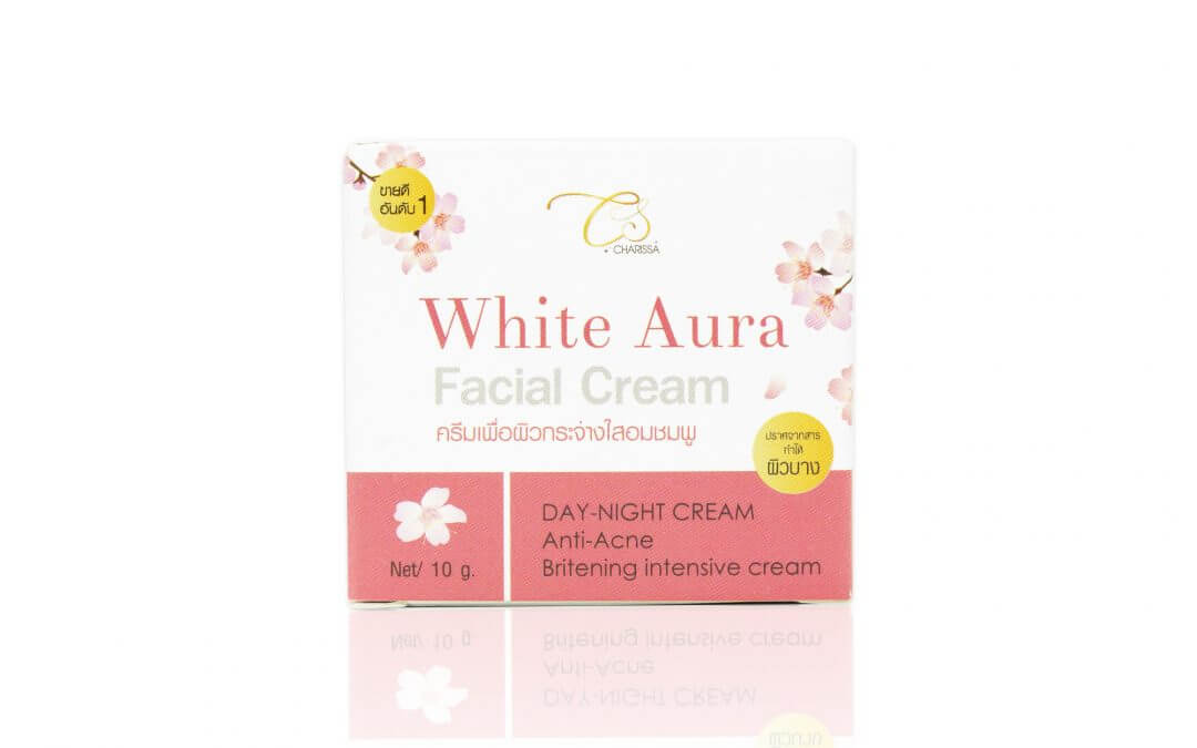 กล่องครีม(cream)Charissa white aura facial cream