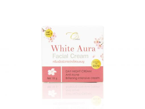 กล่องครีม(cream)Charissa white aura facial cream