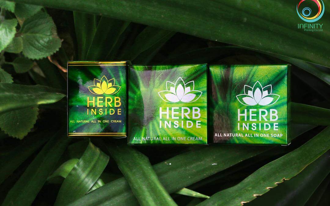 กล่องครีม(cream)HERB inside all in one cream