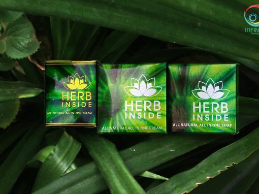 กล่องครีม(cream)HERB inside all in one cream