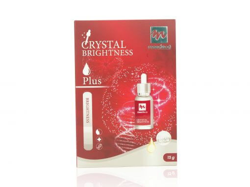 กล่องเซรั่ม(serum)Meedeva cystal brightness serum