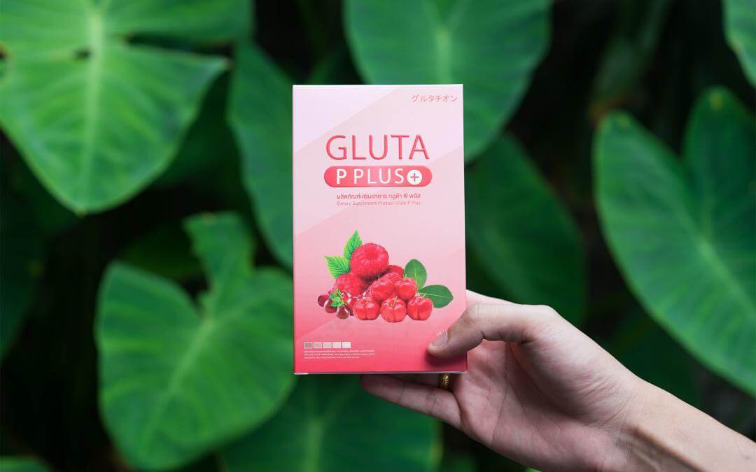 กล่องอาหารเสริม(supplement)GLUTA P PLUS
