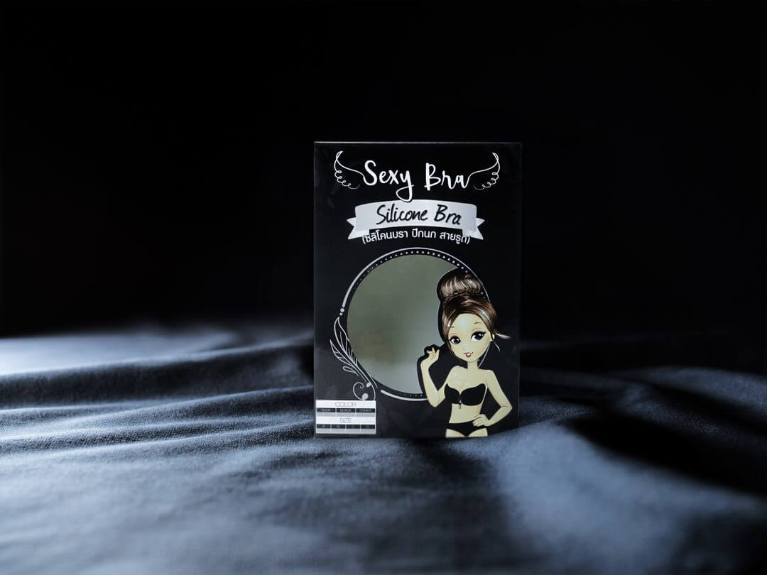 กล่องใส่บรา(package)Sexy Bra Silicone Bra