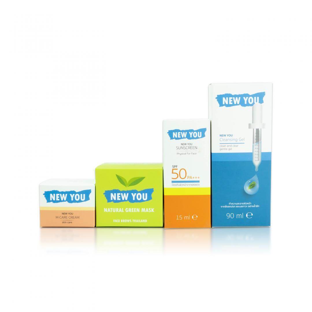 กล่องเซ็ทครีม(setcream)NEW YOU