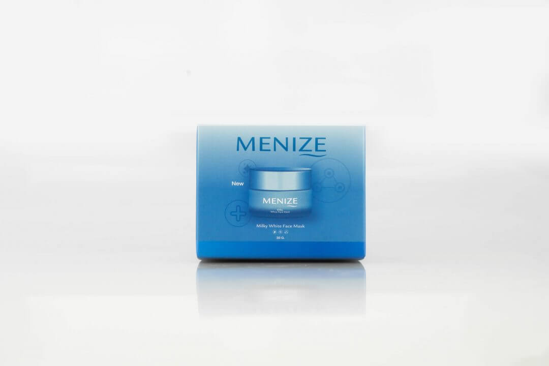กล่องครีม(cream)MENIZE Milky White Face Mask