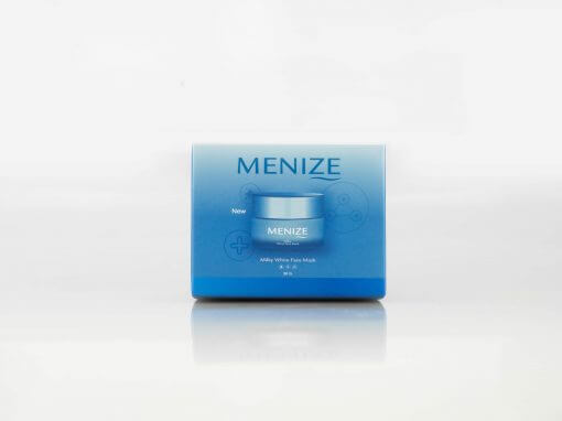 กล่องครีม(cream)MENIZE Milky White Face Mask