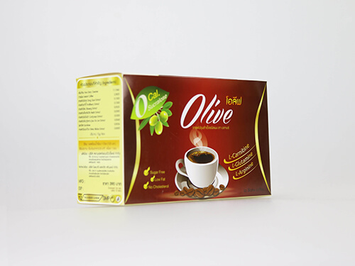 กล่องอาหารเสริม(supplement)กาแฟOlive