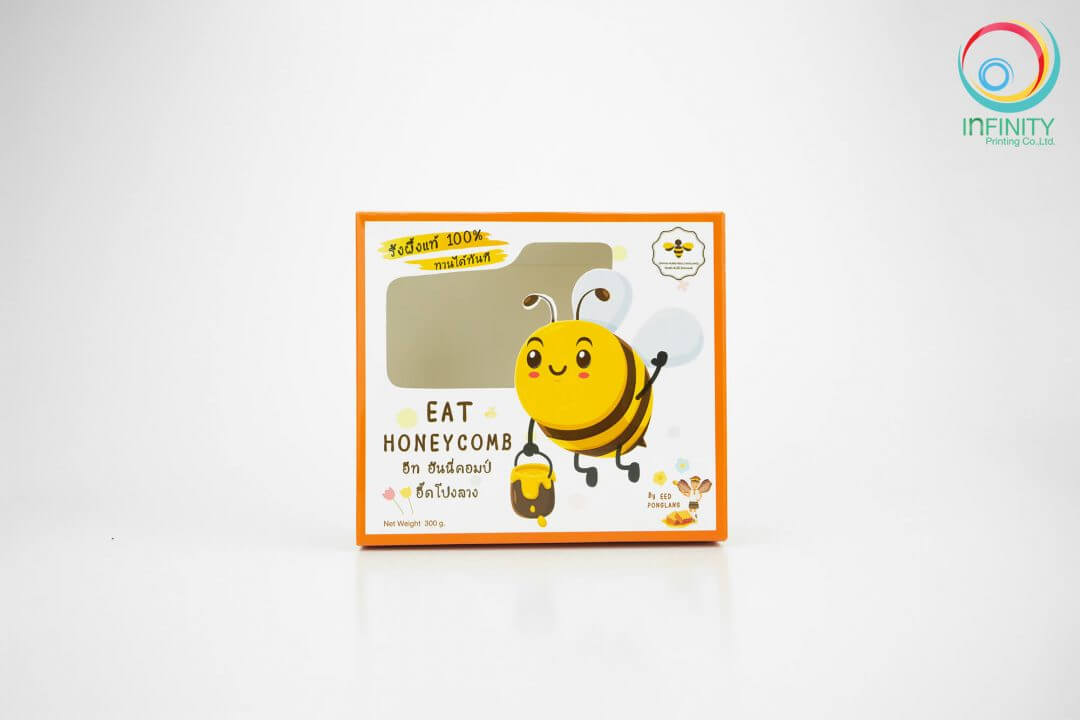 กล่องรวงผึ้ง(package)EAT HONEYCOMB